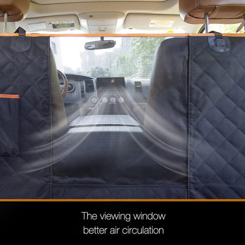 900D F150 F250 1500 iBuddy Dog Seat Cover for Pickup Trucks, Heavy Duty Truck Back Seat Cover for Dogs, Waterproof