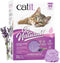 Catit Go Natural Pea Husk Clumping Cat Litter, Lightweight, Dust Free, Flushable Kitty Litter, 12.3 Lbs, Lavender