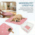 2 Pack 36"x36" 3-Layer PJYuCien Non-Slip Pet Playpen Mat with Comfort, Reusable and Washable Training Crate Pad, Travel