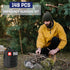 Survival Kits, 149Pcs First Aid Kit IFAK with Molle System for Camping Gear and Emergency Supplies