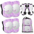 Knee Pads for Kids Girls Protective Gear Set, Adjustable Knee and Elbow Pads with Wrist Guard for 3-8 Years