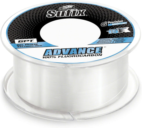 Sufix Advance Fluorocarbon Filler Spool, 200 Yards