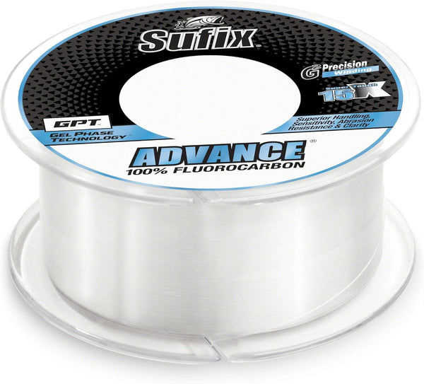 Sufix Advance Fluorocarbon Filler Spool, 200 Yards