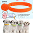 Weewooday 45 Pieces Puppy Whelping Collars, Double-Sided Newborn Pet Identification Bands, Adjustable Soft Collars