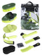 ShineWell Horse Grooming Kit, Complete Horse Brush Set, Equine Grooming Tools for Shedding