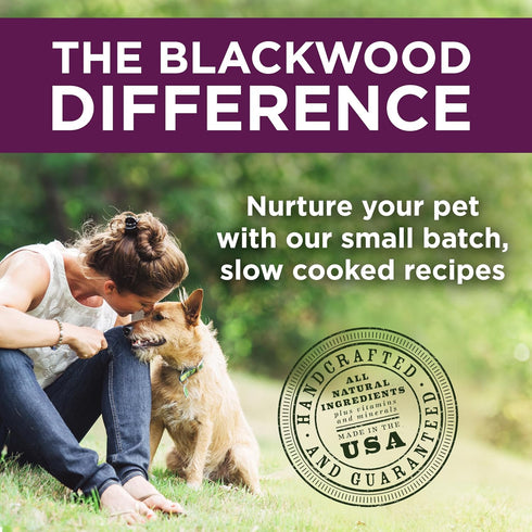 Blackwood Sensitive Skin & Stomach Dry Dog Food, Salmon Meal & Brown Rice with Ancient Grains, 10 lb Bag