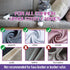 Furniture Cat Scratch Protector - 12 Pcs Clear Self-Adhesive Couch Protectors, Furniture Protectors with 52 Twist Pins