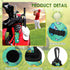 WILLBOND 12 Pcs Neoprene Golf Ball Pouch, Multicolor Golf Ball Carry Bag, Portable Golf Accessories for Man Woman