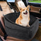 Dog Car Seat for Small Medium Dogs, Detachable Washable Booster Seat Under 30lbs with Storage Pockets