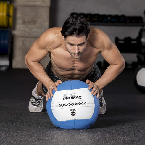 Champion Sports Rhino Promax Wall Balls - Soft Shell Non-Slip Grip for Weightlifting, Plyometrics, Cross Training