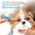 BOSHEL Dog Grooming Scissors for Dogs (2 Pc), Razor Sharp Stainless Steel Scissors for Grooming