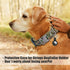 Tactical Military Dog Collar - Adjustable Nylon Heavy Duty with Metal Buckle and Handle for Dog Training (Camo, XL)