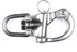 Mxeol Quick Release Bail Rigging Swivel Eye Snap Shackle, Stainless Steel Clip for Sailing Boat Marine