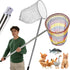 2 Sets Chicken Catching Net with 2 Poles 2 Nets Extra Durable
