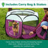 Furhaven Portable Dog Playpen Cat Tent, Pet Playground,Kennel Foldable Indoor Outdoor Zippered Puppy Crate - Green