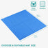 Navaris Gel Pet Cooling Mat with Durable Textiline Cover, Cooler Bed Mats for Dogs or Cats, 31.89 x 37.80 x 0.20