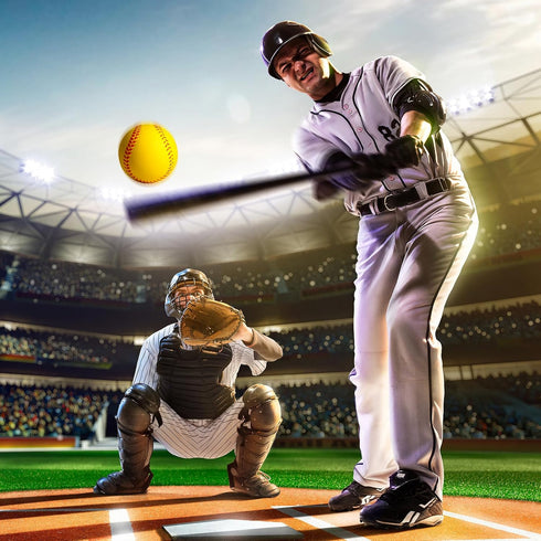 TOBWOLF 10PCS Baseball Glove Break-In Kit for Adult Youth, Includes Mallet, Wrap Band, and Practice Ball