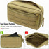 Tactical Molle Pouch, Multi-Purpose EDC Admin Utility Pouch for Outdoor, Hunting, Traveling, Hiking