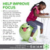 Stay-N-Play Children's Balance Ball - Flexible School Chair Active Classroom Desk Alternative Seating Built-In Stay-Put