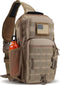 Rover Sling Pack Tactical Shoulder Sling Bag Backpack with Bottle Holder Crossbody