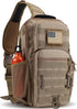 Rover Sling Pack Tactical Shoulder Sling Bag Backpack with Bottle Holder Crossbody