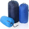 Frelaxy Stuff Sack Set 3-Pack, Ultralight Ditty Bags with Dust Flap for Traveling, Hiking, Backpacking