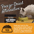 Real Meat Air Dried Dog Food w/Real Venison, 2lb Bag of USA-Crafted Grain-Free Dog Food Sourced from Free-Range Venison