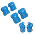 Kids/Youth Protective Gear Set, Knee Pads, Elbow Pads, Wrist Guards for Roller Skates, Skateboard, Blue