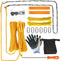 Premium 48 Inch High Limb Rope Saw with Two Ropes, 62 Sharp Teeth Blades, Best Folding Pocket Chain Saw