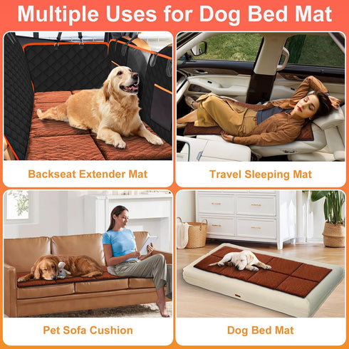 XUYEDOGLSH 51.2x23.6in) Car Backseat Dog Mat, Comfortable Non-Slip Cushion Suitable for Travel Dog Bed and Pet Home