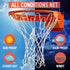 Heavy Duty Basketball Net Replacement - All Weather Anti Whip, Fits Standard Indoor or Outdoor Rims, 12 Loops