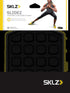 SKLZ Slidez Dual-Sided Exercise Glider Discs for Core Stability, Standard Use, Yellow