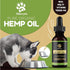 Hemp Oil for Dogs and Cats, Hemp Oil Drops with Omega Fatty Acids, Hip and Joint Support