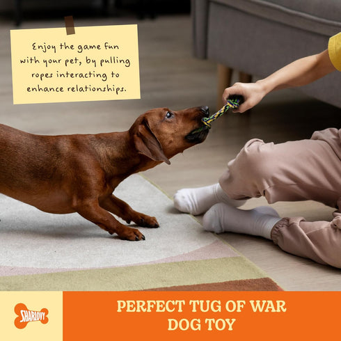 Puppy Teething Toys for Small Dogs, 5 Pack Cotton Rope Toy for Small Breeds, Durable Interactive Tug of War Toys