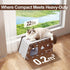 Bumotse 22lb, Felt Cat Cave House for Indoor Cats with Catnip Toy, Large Cat Bed Tunnel for Scratching Play, No-Tool