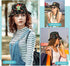 Forest Animals Mushrooms Bucket Hat, Summer Packable Fisherman Cap for Travel and Beach Sun Protection