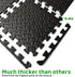 YSHUFJOI 3x6 (18-Pack) 0.4"10mm Feet Interlocking Foam Floor Mats - Thick Gym Mats for Home Workouts, Exercise & Play
