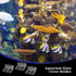 6 PCS Aquarium Lid Clips, 6mm Clear Acrylic Fish Tank Holder for Rimless Glass Top