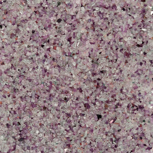 Lainrrew Aquarium Gravel, 2.2 lb Decorative Rocks Fluorite Crystal Pebbles, Aquarium Gravel Sea Glass Rock (3-5 mm)