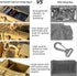 Range Bag for Handgun Ammo Shooting, L/XL Gun Case Carry 5+ Pistols with Lockable Zipper Molle Strap