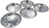 Dog Bowls Cat Bowls 5-Pack (Stainless Steel Bowls, Dish)