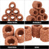 Mipcase Aquarium Plant Fixed Holder, 20pcs Pottery Water Plant Fixed Cup for Anti-Floating Aquarium Landscape