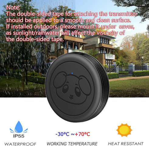 1 1 EverNary Dog Door Bell, Wireless Doggie Doorbells for Potty Training, Door Bell for Dogs to Go Outside, Dog Bells