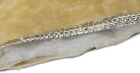 Furhaven ThermaNAP Self-Warming Cat Bed, Washable Quilted Faux Fur Reflective Bed Mat for Indoor Cats & Dogs, Gray,