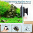 0.6 Inch hygger Aquarium Magnetic Glass Clean Tool, Algae Scraper for Thick Fish Tank Floating Scrubber Brush with Two