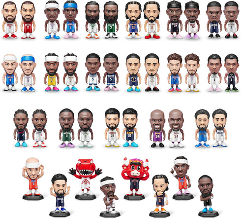 5 2 3 (2 Surprise NBA Ballers Series by ZURU, Licensed NBA Collectible, Surprise Unboxing Basketball Collectible Sports