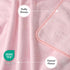 60x80 PetAmi Waterproof & Pee Proof Dog & Cat Blanket - Reversible, Soft, Washable - Medium/Large Dogs & Puppies - Pink