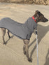 Esobo Fleece Dog Coat, Winter Warm Doggie Turtleneck Jacket for Small Medium Large Dogs, Cozy Grey Vest