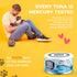 100% 3oz, Pack 12 Pure Cravings Minced Tuna and Tuna Loin Wet Canned Cat Food, Mercury-Tested, Moist Can Fish for Cats