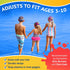 Frogglez Anti-Fog Swimming Goggles for Kids Under 10, Recommended by Olympic Swimmers